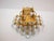 1960s Cluster Wall Sconce Crystal Balls and Gold-Plated Brass by Christoph Palme for Palwa, 1960 For Sale - Image 5 of 8