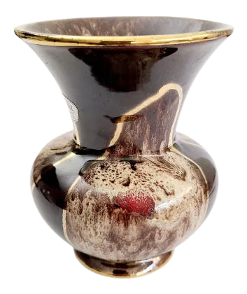 71254☆German Art Potteryフラワーベース JASBA 花器 71254