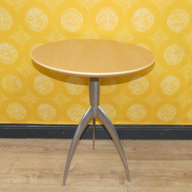 Vintage Italian Jolly Side Table in Beech by Marc Berthier for Magis, 1990s For Sale - Image 3 of 11
