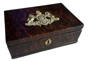 British Coat of Arms Calamander Box