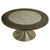 Tulip Coffee Table with Etched Metal and Slate Top attributed to Heinz Lilienthal, 1960s For Sale - Image 9 of 9