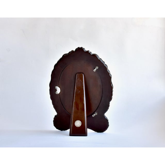 Silver Large Plata Del Pilar Repousse Peruvian 925 Sterling Silver Collectible Picture Frame For Sale - Image 8 of 9