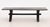 Japanese Japanese Ebonized Wood Bench, Meiji Period, 19th Century For Sale - Image 3 of 6