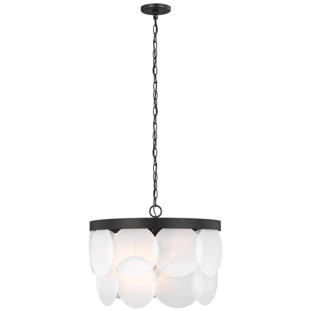 2020s Sean Lavin By Visual Comfort Studio Mellita 6-Light Pendant in Midnight Black For Sale - Image 5 of 5