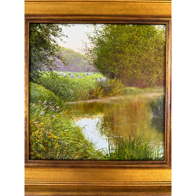 Terwilliger Gallery just valued at $2600.00 Original Oil painting by acclaimed British Artist David Smith. The name of...