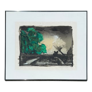 "For John Constable" 55/100 Screenprint by Ivor Abrahams 1976 For Sale