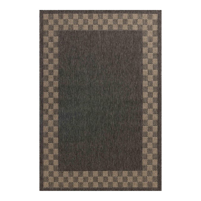 Chris Loves Julia x Loloi Providence Charcoal / Natural 9'-2" x 13' Area Rug For Sale
