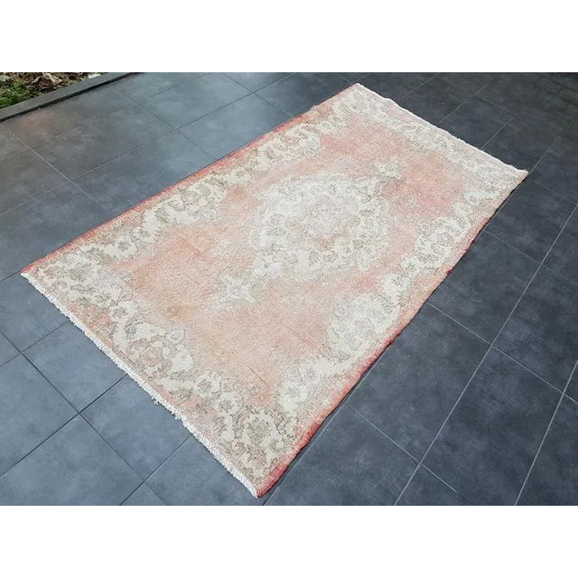 Vintage Bohemian Rug- 3′10″ × 7′3″ For Sale - Image 6 of 11