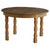 Mid-Century Modern Danish Round Extendable Oak Dining Table, 1960s For Sale - Image 18 of 18