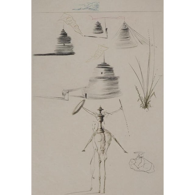 Salvador Dali, King Mark's Camp, Engraving For Sale - Image 5 of 8
