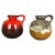 Model 484-21 Pottery Fat Lava Vases from Scheurich, Germany, 1970s, Set of 2 For Sale - Image 14 of 14