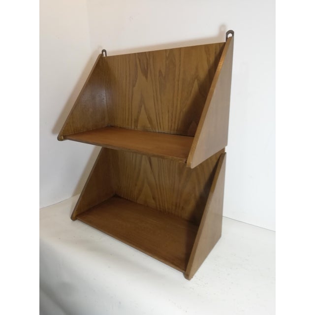 Vintage Wooden Wall Cabinet, Italy, 1950s For Sale - Image 13 of 13