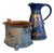 Ceramic Art Jug and Pot by Friedemann Henschel for Töpfergut Panschenhagen, Germany, 1990s, Set of 2 For Sale