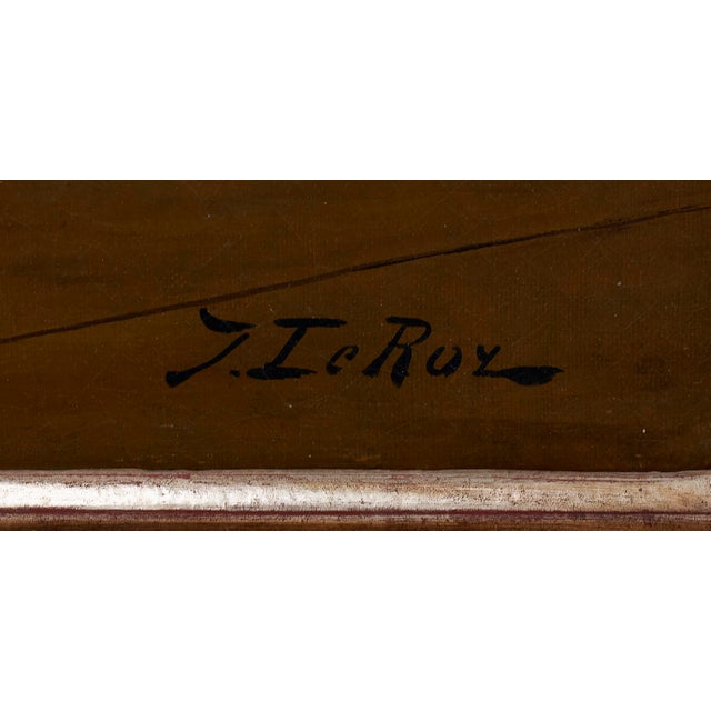 Jules Gustave LeRoy (1856-1921, French) "Curious Kittens and Wasp" For Sale In San Francisco - Image 6 of 10