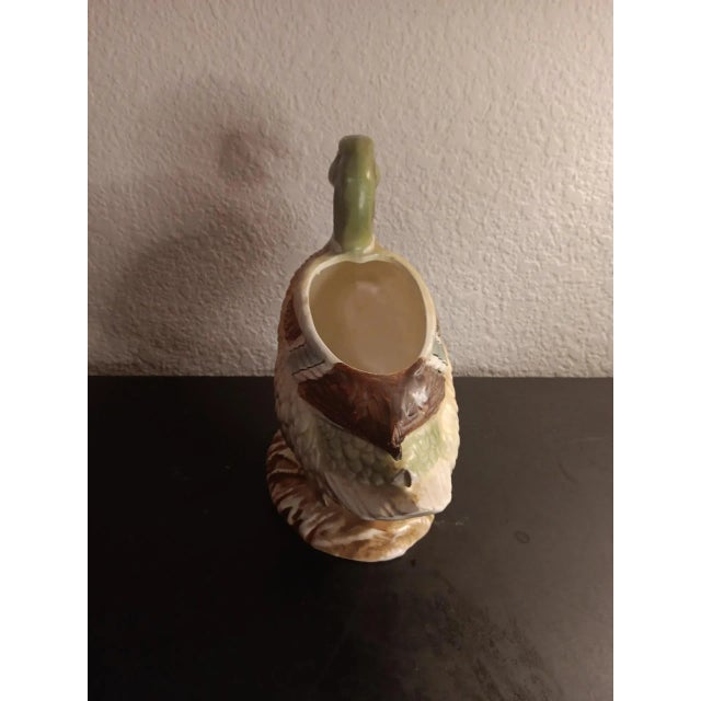 American 1970s Relpo Ceramic Duck Planter For Sale - Image 3 of 7