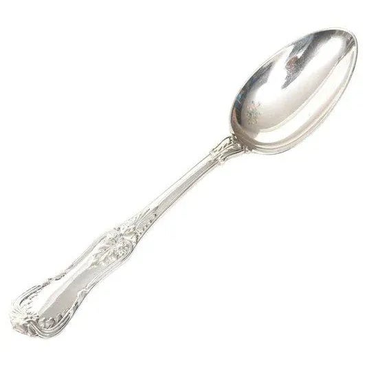 Tiffany & Co. Silver-Plate Floral Serving Spoon For Sale - Image 9 of 9