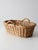 Vintage Wicker Gathering Basket With Handles For Sale - Image 11 of 13