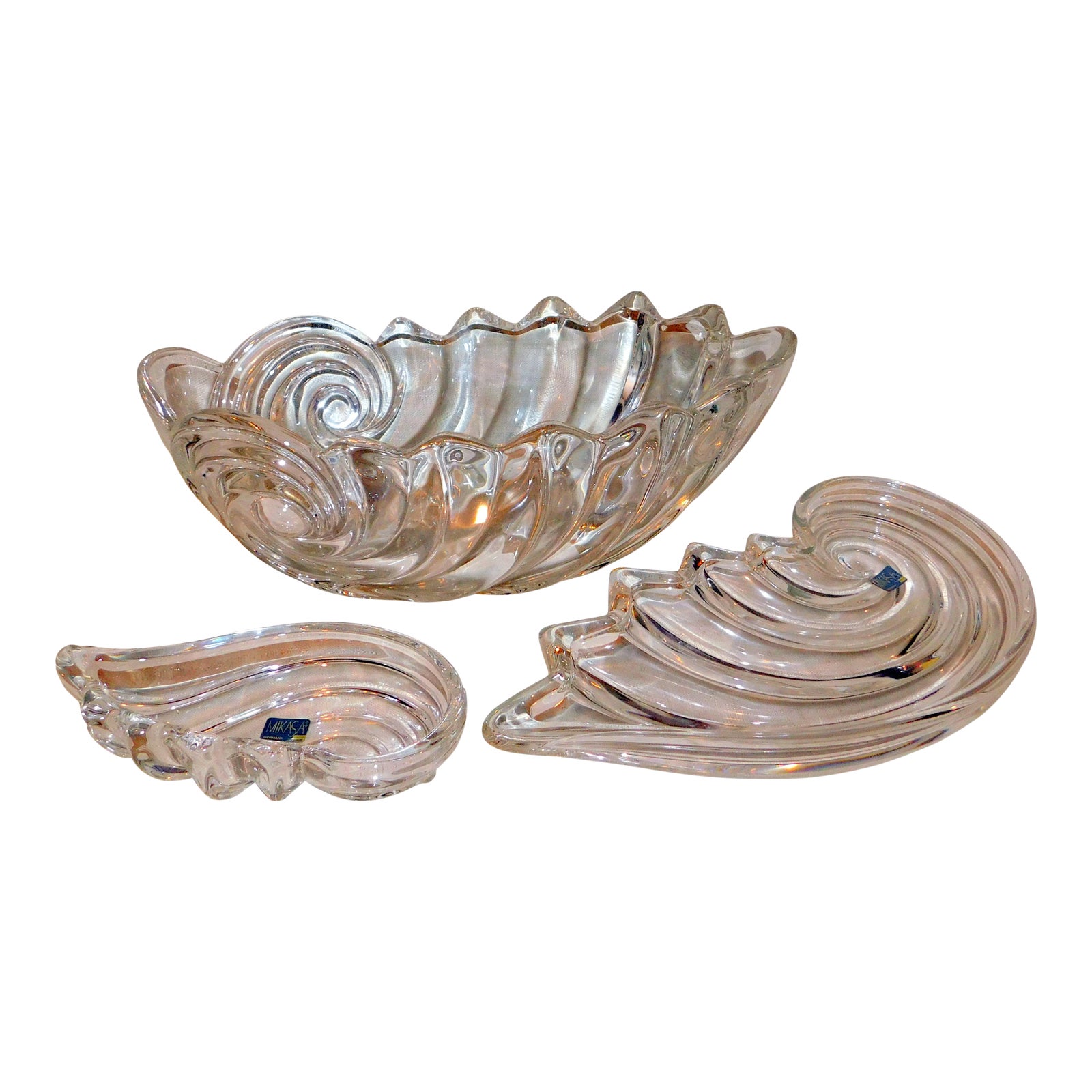 Mikasa Nautilus Dish Group Set of 3 Chairish