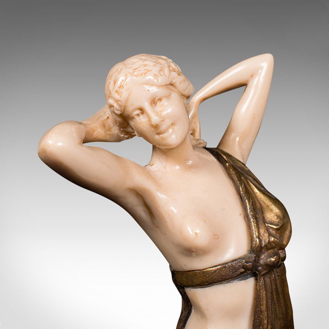 1930's Pair of Vintage Art Deco Figures For Sale - Image 9 of 12