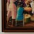 Blue Vintage Haitian Painting of a Marketplace by Jean-Elie Brisson For Sale - Image 8 of 11