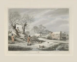 Snipe Shooting- Giclee Print From British Field Sports