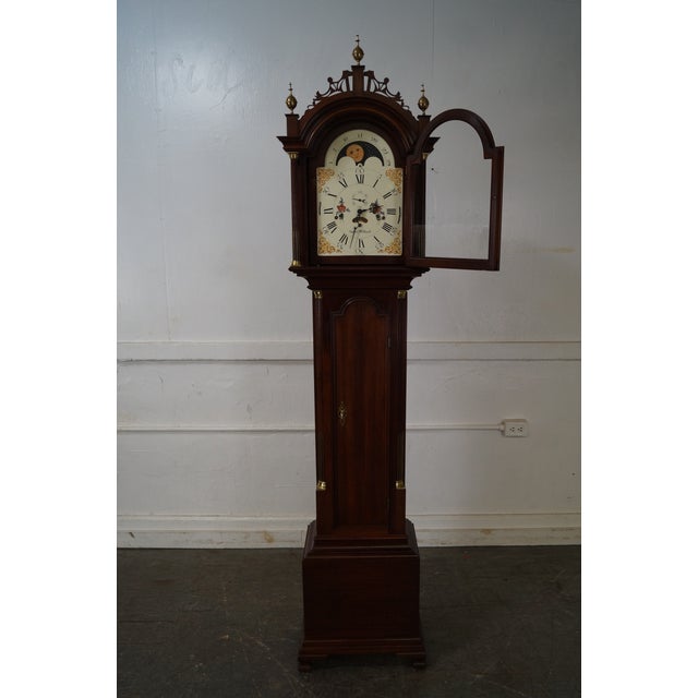 Sligh Simon Willard Henry Ford Museum Mahogany Grandfather Clock Chairish