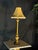 Hollywood Regency 2000s Hollywood Regency Gold Table Lamp With Crystal Fringe Shade For Sale - Image 3 of 5