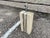 1970s Italian Modern Travertine and Chrome Lamp by Romeo Rega For Sale In Houston - Image 6 of 12