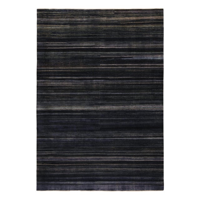 A 10x14 bold new addition to our Texture of Color collection, made with hand-knotted wool and a new take on the theme of...