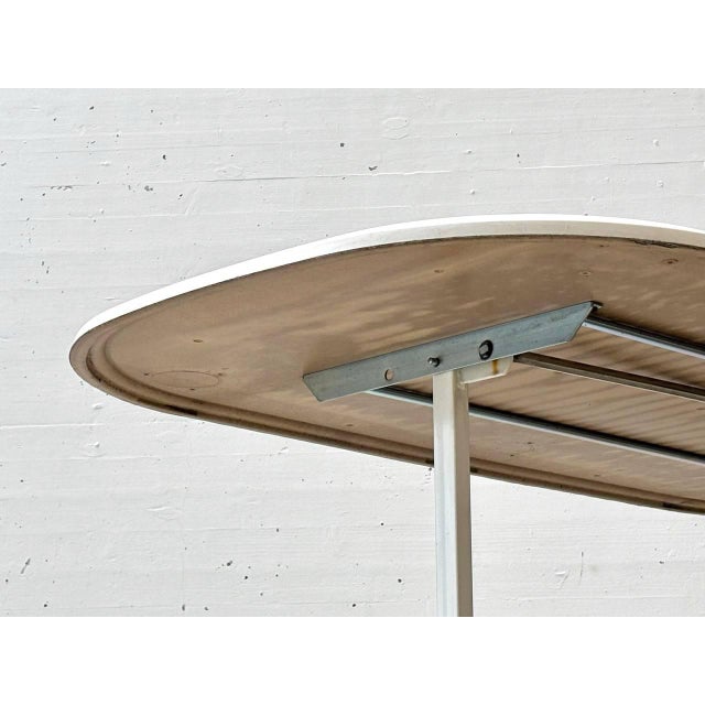Oval Folding Garden Table by Mazuvo and SM France, 1990s For Sale - Image 16 of 18
