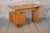 1950s Mid-Century Walnut and Oak Writing Desk from B. Landsman, Czech, 1950s For Sale - Image 5 of 10
