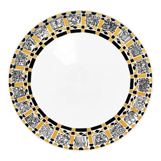 Poem | Prose Ceramic Plate by Vincenzo D’Alba for Kiasmo For Sale