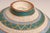 Large Teal and Gilt Ceramic "Seta" Pedestal Bowl by Aldo Londi for Bitossi Italy For Sale - Image 15 of 16