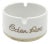Vintage Eden Roc Cap d'Antibes Porcelain Ashtray Gold White France For Sale