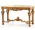 Gold Louis IV Style Hand-Carved Gold Italian Console Table For Sale - Image 8 of 8