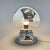 Gold Italian Chrome Table Lamp, 1960s For Sale - Image 8 of 10