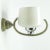 Metal Art Deco Wall Lamp, Poland, 1950s For Sale - Image 7 of 7