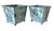 Neoclassical Pair of Neoclassical Metal Planters, Gray Patina For Sale - Image 3 of 9