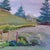 Watering Can on the Wishing Well Oil Painting For Sale - Image 4 of 6