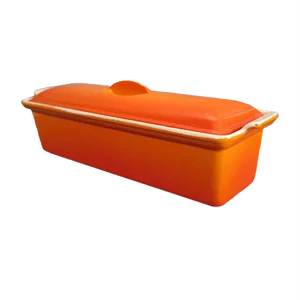 Vintage Enameled Casserole from Le Creuset France, 1970s