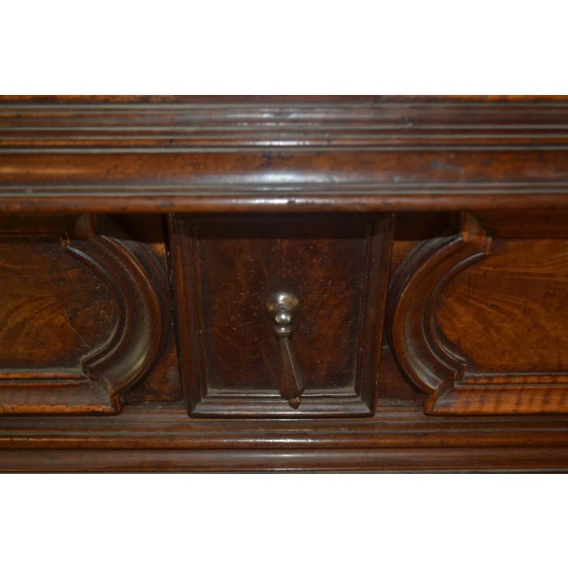 Wood Louis XIV Period Buffet Deus-corpes For Sale - Image 7 of 9