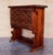 Early 20th Fall front Door rustic console Table with Shelve For Sale - Image 4 of 18