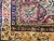 Textile 19th Century Persian Kerman Lavar Rug, Handwoven Floral Pattern, Ivory & Burgundy, 2’ X 3’ For Sale - Image 7 of 10