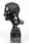Black Midcentury Bronze Bust of Man, circa 1950 For Sale - Image 8 of 9