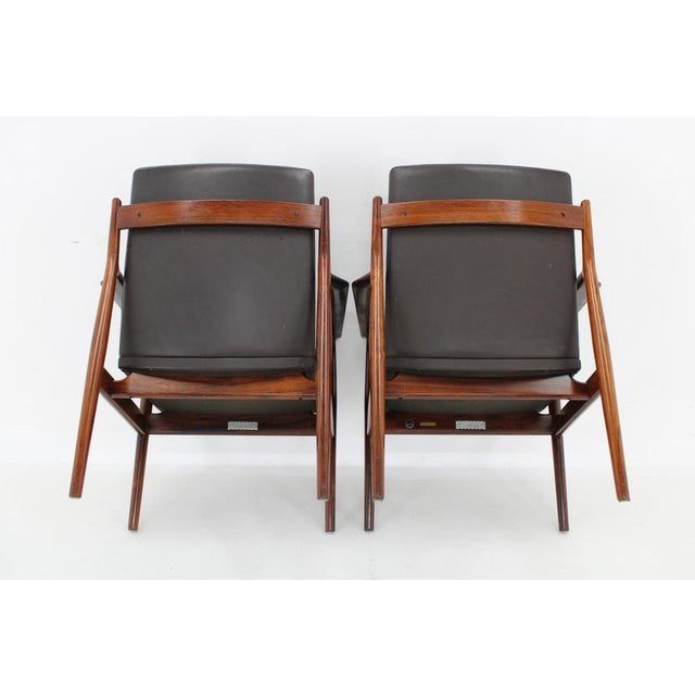 Set of Danish 431 Armchairs by Arne Vodder for Sibast Mobler, 1960s For Sale - Image 13 of 18