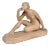 Art Deco Terracotta Sculpture by Lucien Alliots For Sale
