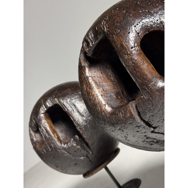 18th Century Bowling Balls, Set of 2 For Sale - Image 12 of 17