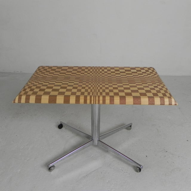 1990s Coffee Table in Psychedelic Pattern, 1990s For Sale - Image 5 of 18