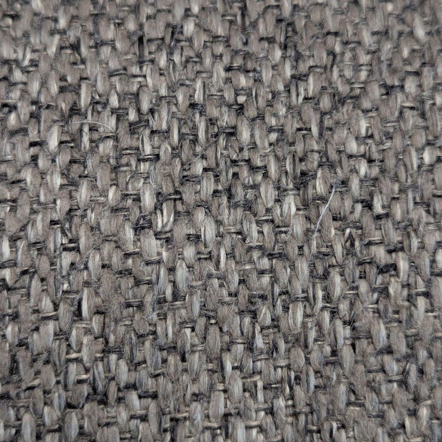 Rene Cazares Salvatore Modern Gray Fabric Sectional Sofa With Cushions For Sale In San Francisco - Image 6 of 9
