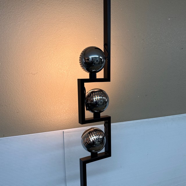 Mid 20th Century Angelo Lelli for Arredoluce Floor Lamp For Sale - Image 9 of 12